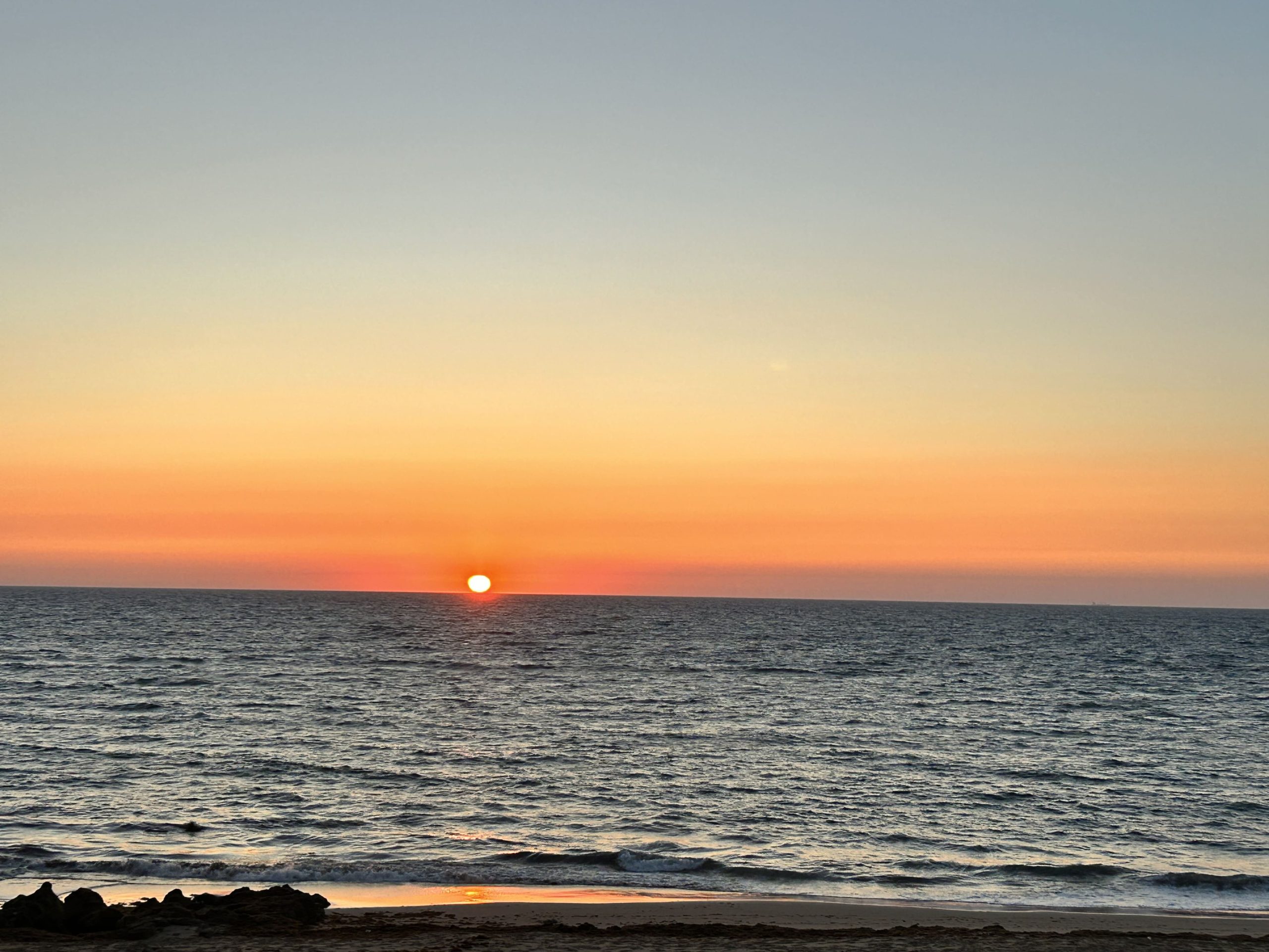 Casablanca beautiful beach view